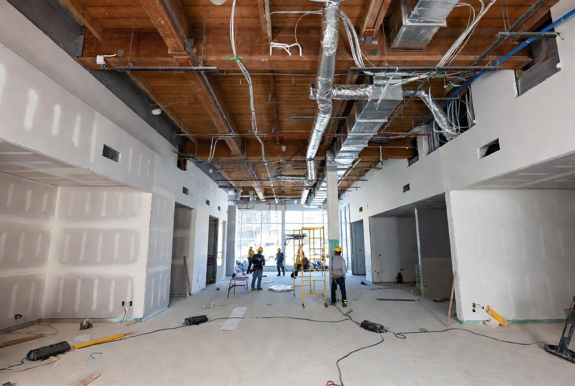 Commercial building project requiring fire alarm system design in Massachusetts